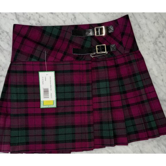 "The Kilt" Age 11-12 Kids Lindsay Pleated New with Tags - Picture 1 of 10
